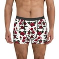 thumbnail image 7 of Disketp Rose Flowers Men's Boxer Briefs,Soft and Breathable Cotton Underwear with ComfortFlex Waistband, 7 of 7