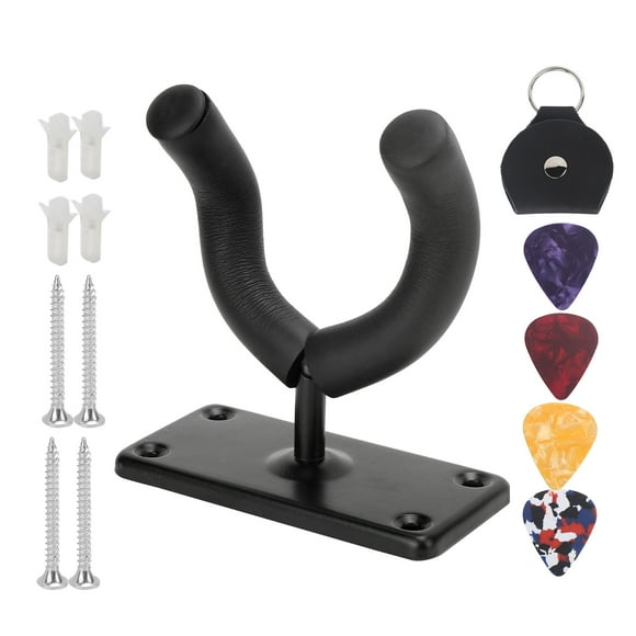 Cuerda de pared para guitarra, cuerda de pared para guitarra, colgador de guitarra de metal, columpio de pared para ukelele creado magistralmente