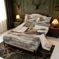 thumbnail image 2 of Manfei Wild Mallard Duck Bed Sheets,Farmhouse Bird Full Size Sheets,4 Pieces,1 Flat Sheet,1 Fitted Sheet and 2 Pillowcases, 2 of 6