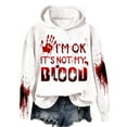 thumbnail image 1 of WEAIXIMIUNG Sweatshirts pour Femmes Pull à Manches Longues Hoodies Imprimé Décontracté Ample Sweat à Capuche, 1 of 4