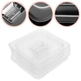 thumbnail image 2 of Miangastore Couvercles pour Contenants de Restaurant Transparents pour Stockage Alimentaire 6 Pcs, 2 of 9