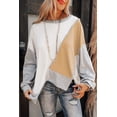 thumbnail image 4 of a.Jesdani French Beige Block Top: Trendy, Cozy, Perfect Fit, 4 of 8