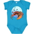 thumbnail image 3 of Inktastic Fun Fiddler Crab with Violin and Mustache Boys or Girls Baby Bodysuit, 3 of 5