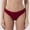 Wine, variant on Women's Low Waist Breatheable Briefs Solid Color Crotch Underwear Panties Light Lace Panties for Women Lane Dress 18 Vintage Thong Panties Bras for Women Womens Nylon Panties Lacy Panties Set plus