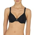 thumbnail image 2 of Natori Women's Pure Luxe Custom Coverage Contour, Noir Combo, 34DD, 2 of 4