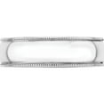 thumbnail image 3 of 10K White Gold 10Kw 6mm Ltw Milgrain Half Round Band Size 5.5 Made In United States 1wml060-5.5, 3 of 5