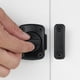 thumbnail image 4 of 2 paquetes de pestillos giratorios para puerta, cerradura de puerta de seguridad, cerradura de puerta para mascotas, muebles de gabinete, ventanas, baño, (negro_paquete de 2), 4 of 5