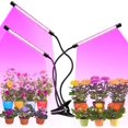 thumbnail image 1 of Lumières de Croissance pour Plantes d'Intérieur 84 LED Spectre Complet Lampes de Croissance Auto ON/Off Minuterie 3/9/12 H 3 Modes d'Interrupteur 10 Niveaux de Dimmabilité, 1 of 7