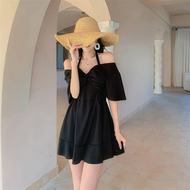 Traje de baño de una pieza de gran tamaño para mujer, traje de baño de aguas termales al por mayor, traje de baño para mujer, profesional, conservador, que cubre el vientre, traje de baño nuevo y