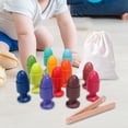 thumbnail image 4 of lionlar Color Matching Game Early Education Toys Sensory Toys Color Sorting and Counting, 4 of 9