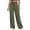 Green（womens pants）, variant on ZHYou No Boundaries Womens Wide Leg Sweatpants,Double Waisted,Drawstring,Baggy Sweat Pants,with Pockets ,White,Size XL