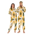 thumbnail image 3 of IAUYY Unisex Adult Onesie Pajamas Ultra-Soft Crystal-Soft Fabric, Halloween Adult Onesie Pajamas Adults,With a Zipper Plus Size Onesie Pajamas, Bright and Vivid Colors, 3 of 6