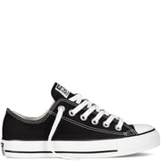 Converse Unisex Chuck Taylor All Star Low Top Black Sneakers - 10 Men/12 Women
