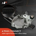 thumbnail image 6 of A-Premium Windshield Wiper Motor without Washer Pump Replacement for BMW 325i 328i 328i xDrive 328xi 330i 330xi 335d M3 E90 E91 E92 E93 2006-2013 Front, 6 of 9