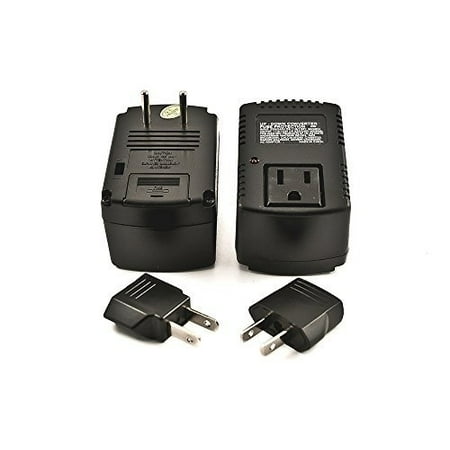 VCT VX-50 Compact 50 Watt Worldwide Travel Step Up Down Voltage Converter with 3 Adapters for 110V 220V