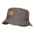 thumbnail image 2 of Vietnam Veteran Embroidered Bucket Hat - Charcoal OSFM, 2 of 5