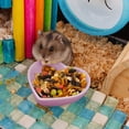 thumbnail image 4 of 2Pcs Hamster Ceramic Food Bowl Anti-Turning Food Water Dish for Hamster Gerbil Hedgehog, 4 of 5