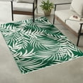 thumbnail image 2 of Mainstays Green Palm Plastic Outdoor Rug, 5'x7', 2 of 11