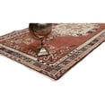 thumbnail image 3 of Pasargad Home Anatolian 36" x 69" Hand-Woven Wool Area Rug in Coral Orange/Beige, 3 of 7