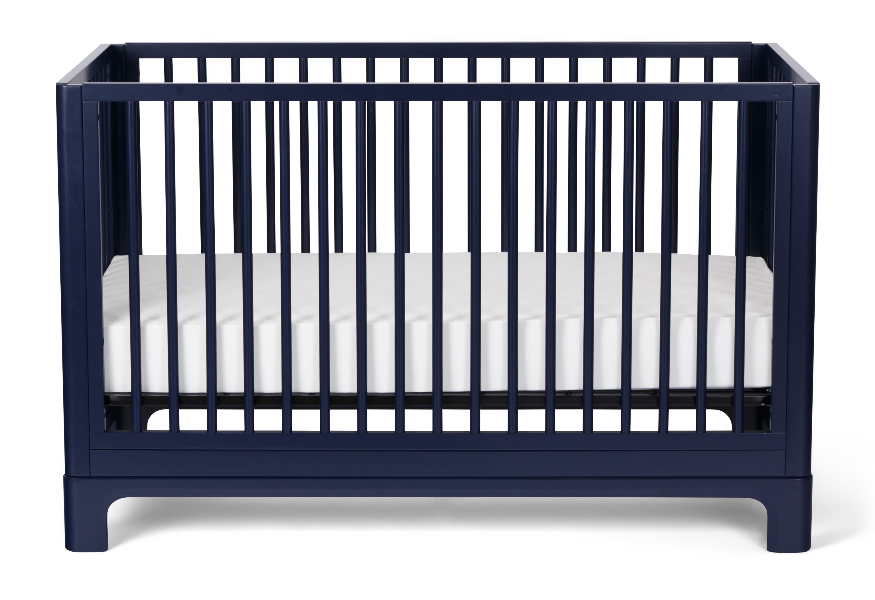 Little Seeds Posey 4-in-1 Convertible Baby Crib , Deep Blue
