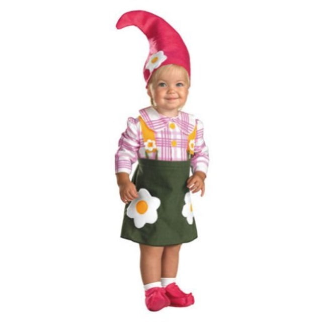 flower garden gnome costume, toddler 2t - Walmart.com - Walmart.com