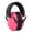 Pink, variant on UFOUND Adjustable Children Noise Cancelling Headphones Ears Protectors Winter