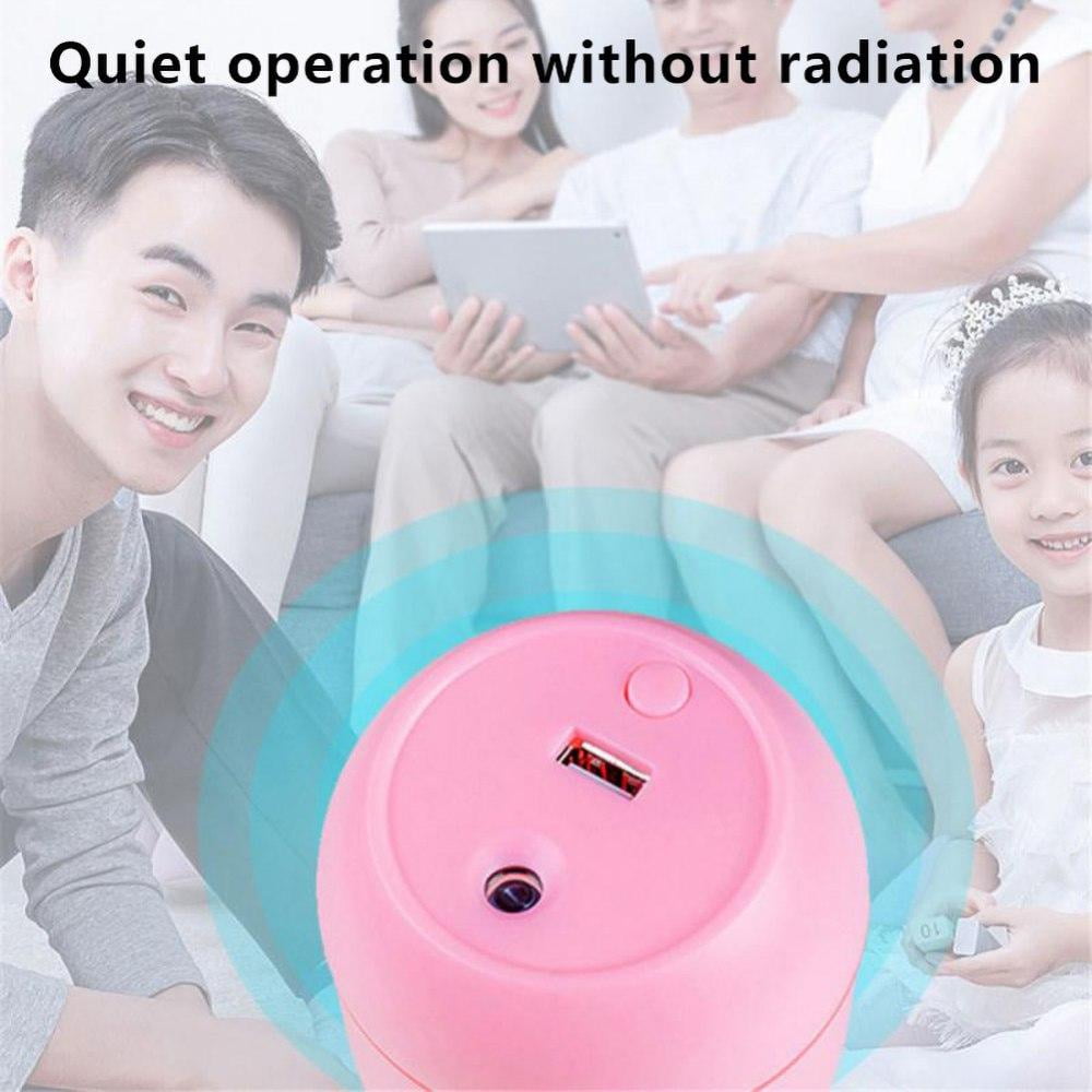 Portable Mini Humidifier, Colorful, Cool Mist, USB Powered