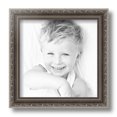 thumbnail image 2 of ArtToFrames 9" x 9" Antique Silver Picture Frame, 9x9 inch Silver Wood Poster Frame (WOM-4562), 1 Pack, 2 of 8