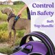 thumbnail image 4 of Arnés para perros Rabbitgoo, mejorado, sin tirones, para perros grandes, color morado L, 4 of 8
