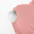 thumbnail image 5 of VV AVEORS Built In Bra Tank Tops For Women Plus Size Casual Sleeveless Hollow Out Workout Tops Yoga Gym Athletic Basic Summer Cami Shirts Pink S, 5 of 7