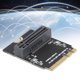 thumbnail image 1 of Tarjeta Adaptadora Ssd M.2 SSD KEY A/E NGFF A Unidad De Estado Sólido Nvme, Placa De Adaptación Vertical, 1 of 7