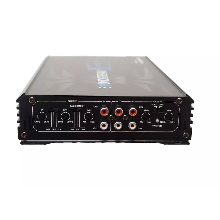 Soundstream BXA4-1800 4-Channel 1800W Amplifier – Refurbished, 3-Year Warranty, Car Stereo Speaker/Sub Amp