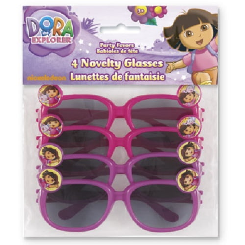 Dora the Explorer Birthday Party Favor Bundle includes Plastic