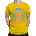 thumbnail image 2 of Tropical Surf Fresh Swell Design Men's T-shirt Yellow, 2 of 3