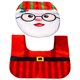 thumbnail image 1 of Juego De Fundas Para Asiento De Inodoro De Navidad Juego de funda y alfombra para asiento de inodoro navideño, decoración interior reutilizable para el hogar (SD06), 1 of 6