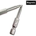 thumbnail image 3 of Juego de 2 respaldos de seguridad Torx 5 puntos magnéticos 5 puntos de estrella no sellables con barra hexagonal 1/4" 5 puntas de destornillador TORX 2" de largo | T10 T15 T20 T25 T27 T30 T40 esquí esquí Gafas de esquí, 3 of 4