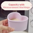 thumbnail image 5 of LOVEAT Heart Bowl 8.5 fl oz (250ml) – Patented Leak-Proof Baby Food Storage Container, Microwave Freezer and Oven Safe, BPA-Free for Weaning and Toddler Feeding (Almond Milk), 5 of 8