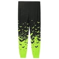 thumbnail image 4 of Hsovts Halloween Pajama Pants for Men Hallowmas Pj Pants for Men Pumpkin Ghost Print Lounge Bottoms Elastic Waist Drawstring Sleepwear With Pockets Green 2XL, 4 of 7