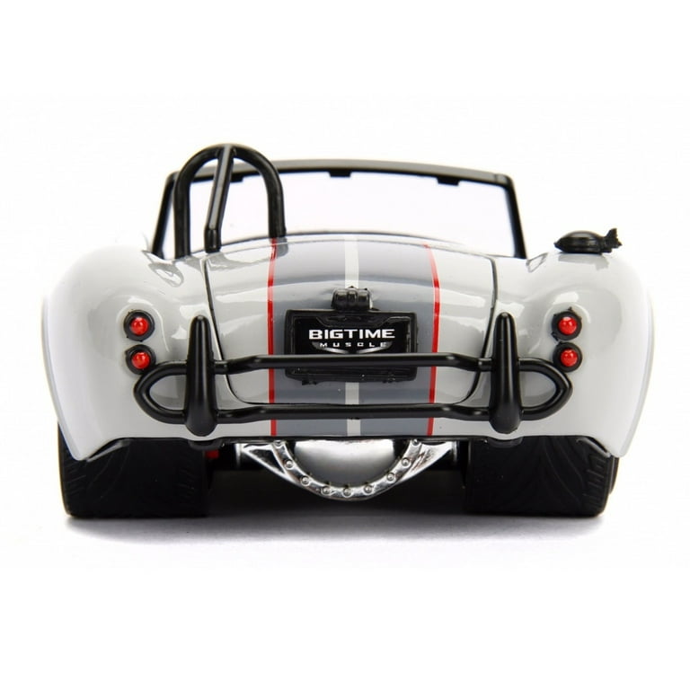 1965 Shelby Cobra 427 S/C Grey 1/24 Diecast Model Car by