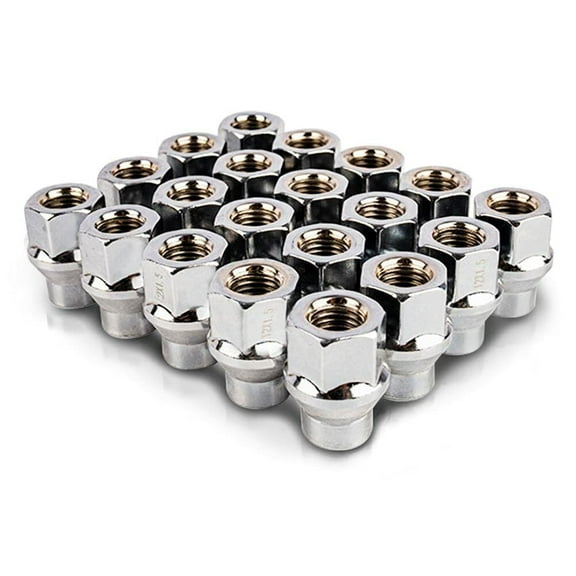 20 Open End Extended Thread Lug Nuts 7/16-20 Compatible with Chevy Corvette Camaro SS Chevelle