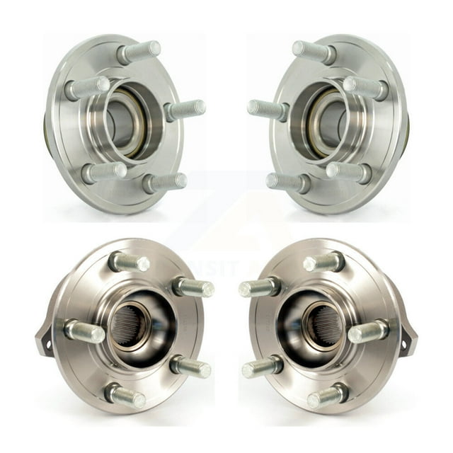 Kugel Front Rear Wheel Bearing & Hub Assembly Kit for Car Dodge Chrysler 300 Charger Challenger - Left Right Side (Driver Passenger) K70-101223