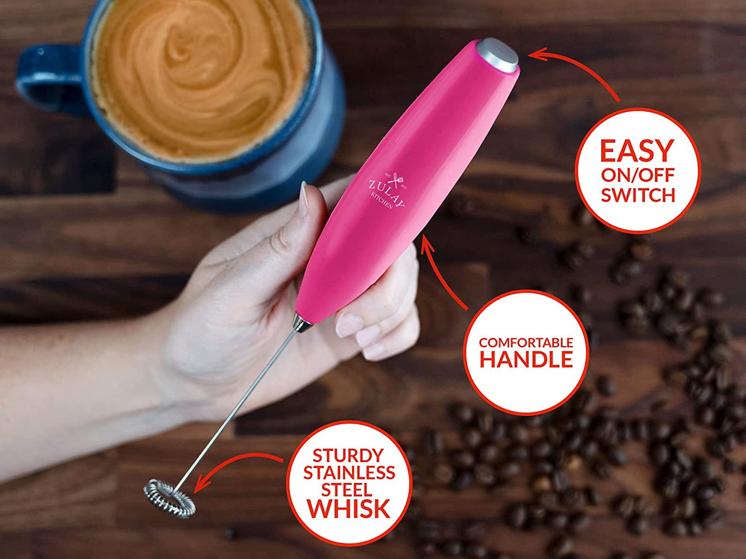 Hand Held Electric Milk Frother – The Sonoran Bean