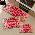 thumbnail image 2 of YIMEIS Happy Valentine's Day Fall Kitchen Mats Set of 3,Winter Seasonal Farmhouse Home Seasonal Decorations Rugs for Floor - 16''*24'' and 20''*30'' and 17''*47'' in, 2 of 9