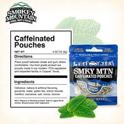 Smokey Mountain Caffeinated Pouches - Arctic Mint - 15 Pouches Per Pack - 10 Pack