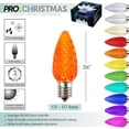 thumbnail image 2 of Pro Christmas C9 LED SMD Amber Retrofit Replacement Bulbs, 25 count, 2 of 8