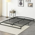 thumbnail image 1 of Royalbelle 6 Inch Low Profile Queen Size Bed Frame,Heavy Duty Metal Platform Bedframe,Mattress Foundation with Steel Slat Support,No Box Spring Needed,Easy Assembly,Noise Free,Black, 1 of 7