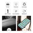 thumbnail image 4 of Bingfone Car Four-Season Universal Armrest Box Mat,Car Armrest Seat Cover Soft Leather Waterproof Armrest Cover Center Console Mat-Starfish On Checkered Background, 4 of 7