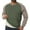 33# Army Green, variant on Fshiont Men's Warm Crewneck Sweatshirt Sherpa Fleece Lined Sweatshirts Winter Thermal Heavyweight Fuzzy Soft Pullover Tops with Pocket Turquoise S