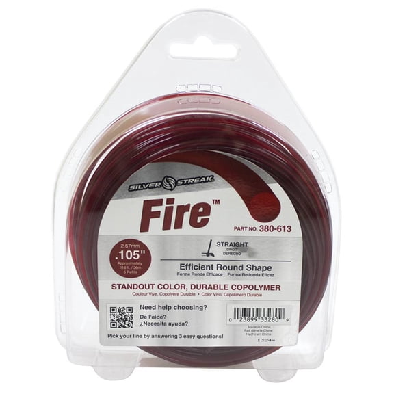 New Stens 380-613 Fire Trimmer Line / .105 1/2 lb. Donut