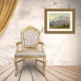 thumbnail image 3 of Bierstadt, Albert 32x24 Gold Ornate Wood Framed with Double Matting Museum Art Print Titled - Mont Blanc, 3 of 4